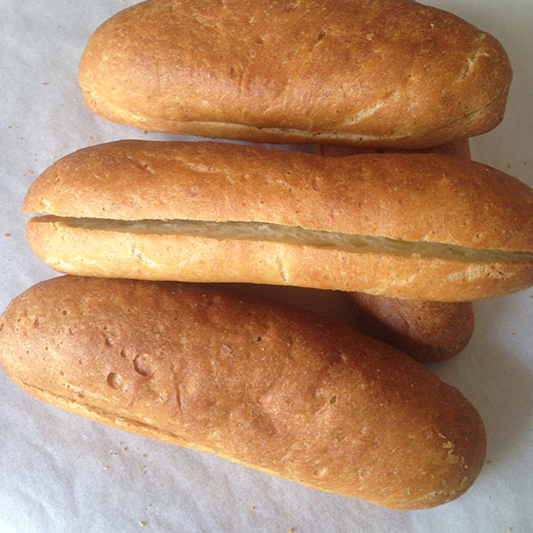 Glutenfree, Vegan Hot Dog Buns Rising Hearts Bakery & Roastery